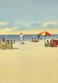 Beach scene