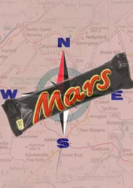 Compass with Mars bar