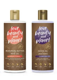 Concept for Love Beauty Planet packaging 